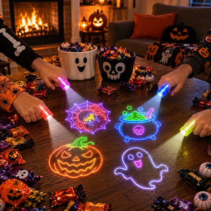GlowFinger™ Halloween Finger Projector Lights